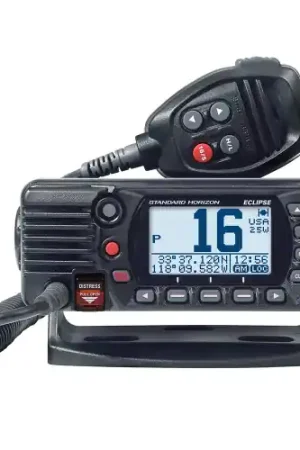 Brand New Standard Horizon GX1400G Fixed Mount VHF w/GPS - Black
