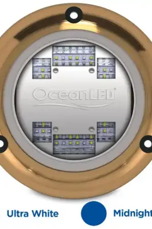 Don't Miss Out OceanLED Sport S3124s Underwater LED Light - Ultra White/Midnight Blue 012103BW
