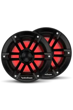 Flash Sale M1 6†Color Optix Marine 2-Way Speakers (pr) Black M1-6B